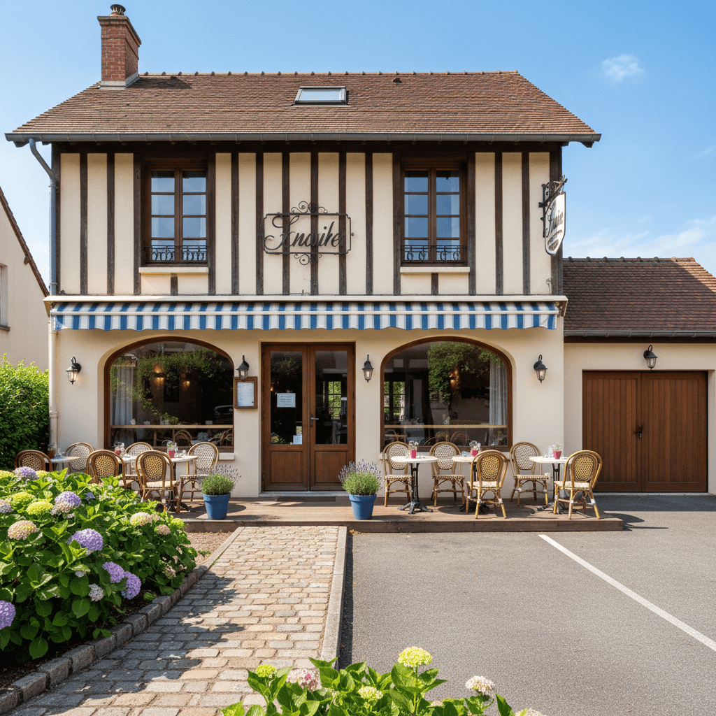 Restaurant à Vernouillet : terrasse - licence IV - Image 1