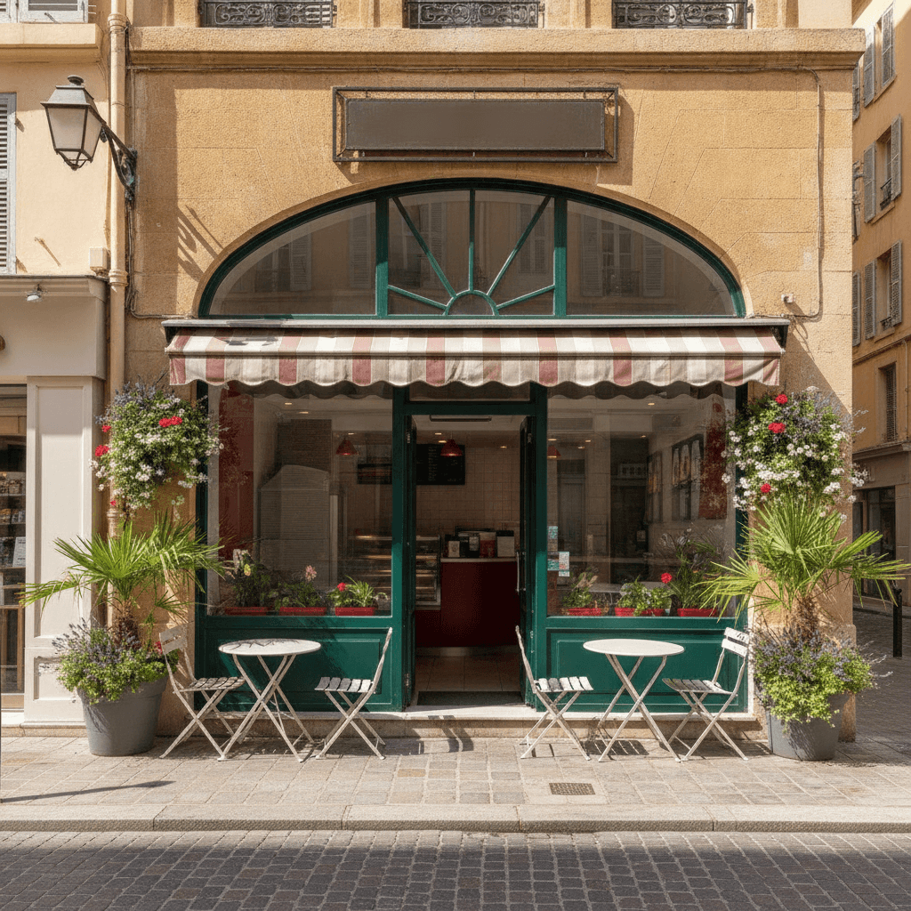 Fast-food 61m² à Nice : extraction