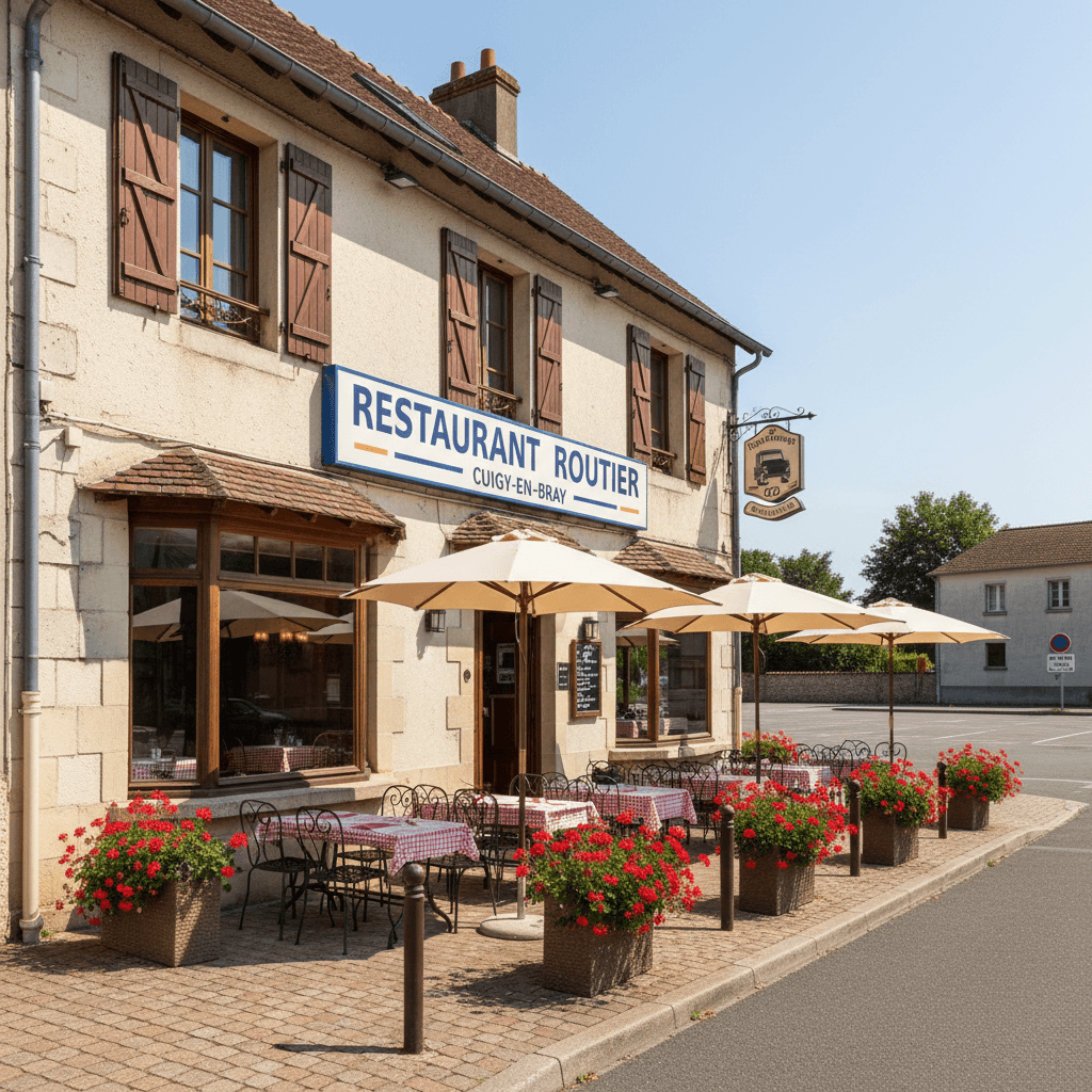 Restaurant 270m² à Cuigy-En-Bray : terrasse - licence IV - Image 1
