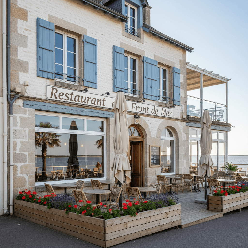 Restaurant 200m² à Marennes-Hiers-Brouage : terrasse - licence IV - Image 1