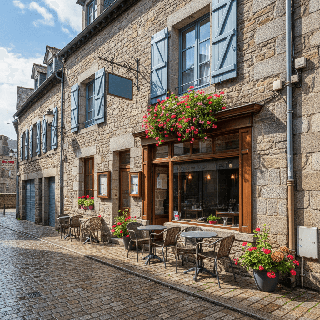 Restaurant à Vannes : terrasse - licence IV - Image 1