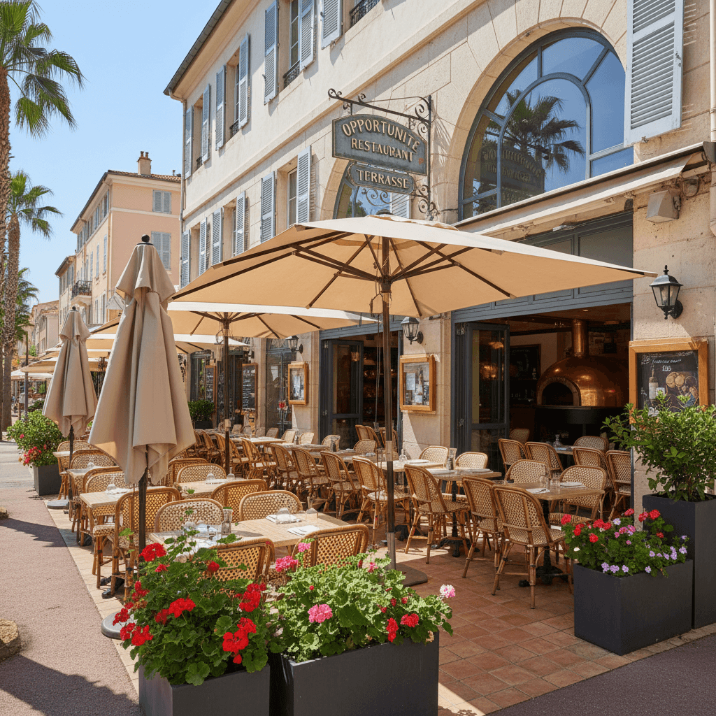 Restaurant 65m² à Menton : terrasse - licence IV - Image 1
