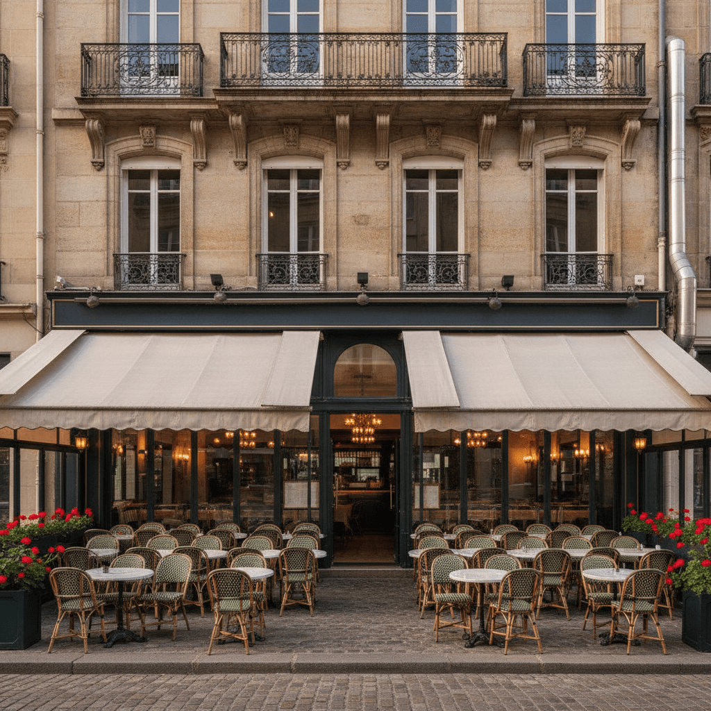 Restaurant 300m² à Nancy : terrasse - extraction - Image 1