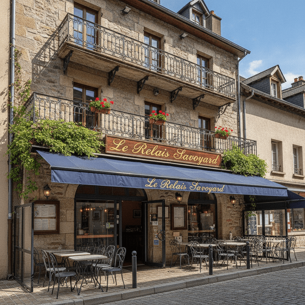 Restaurant à Moûtiers : terrasse - licence IV - Image 1