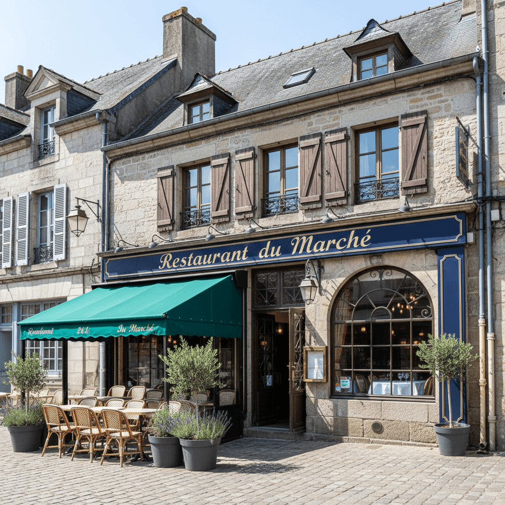 Restaurant 700m² à Vannes : terrasse - licence IV - Image 1