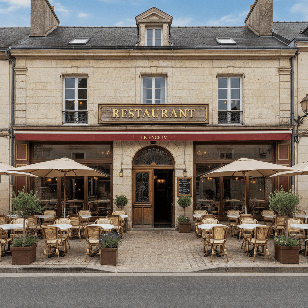 Restaurant 149m² à Garlin : terrasse - licence IV - Image 1