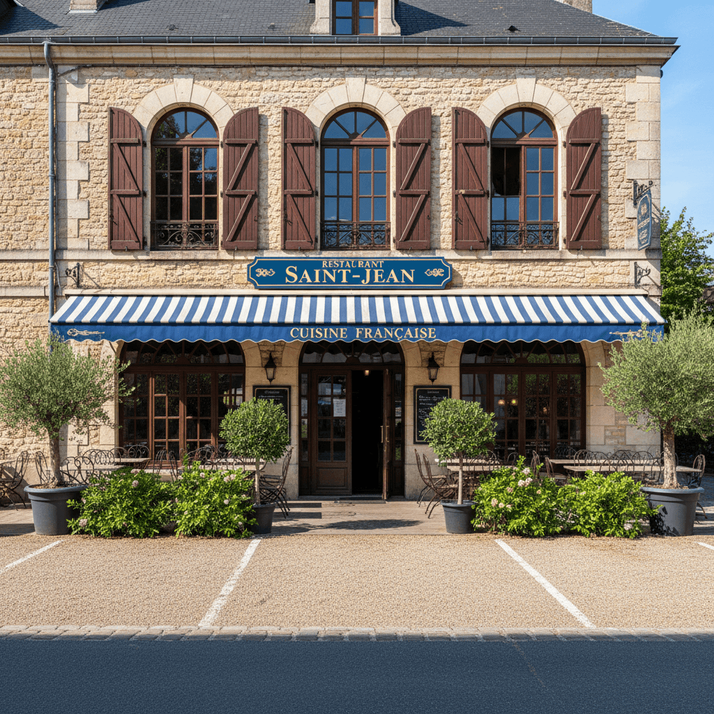 Restaurant 105m² à Saint-Jean-Des-Vignes : terrasse - extraction - Image 1