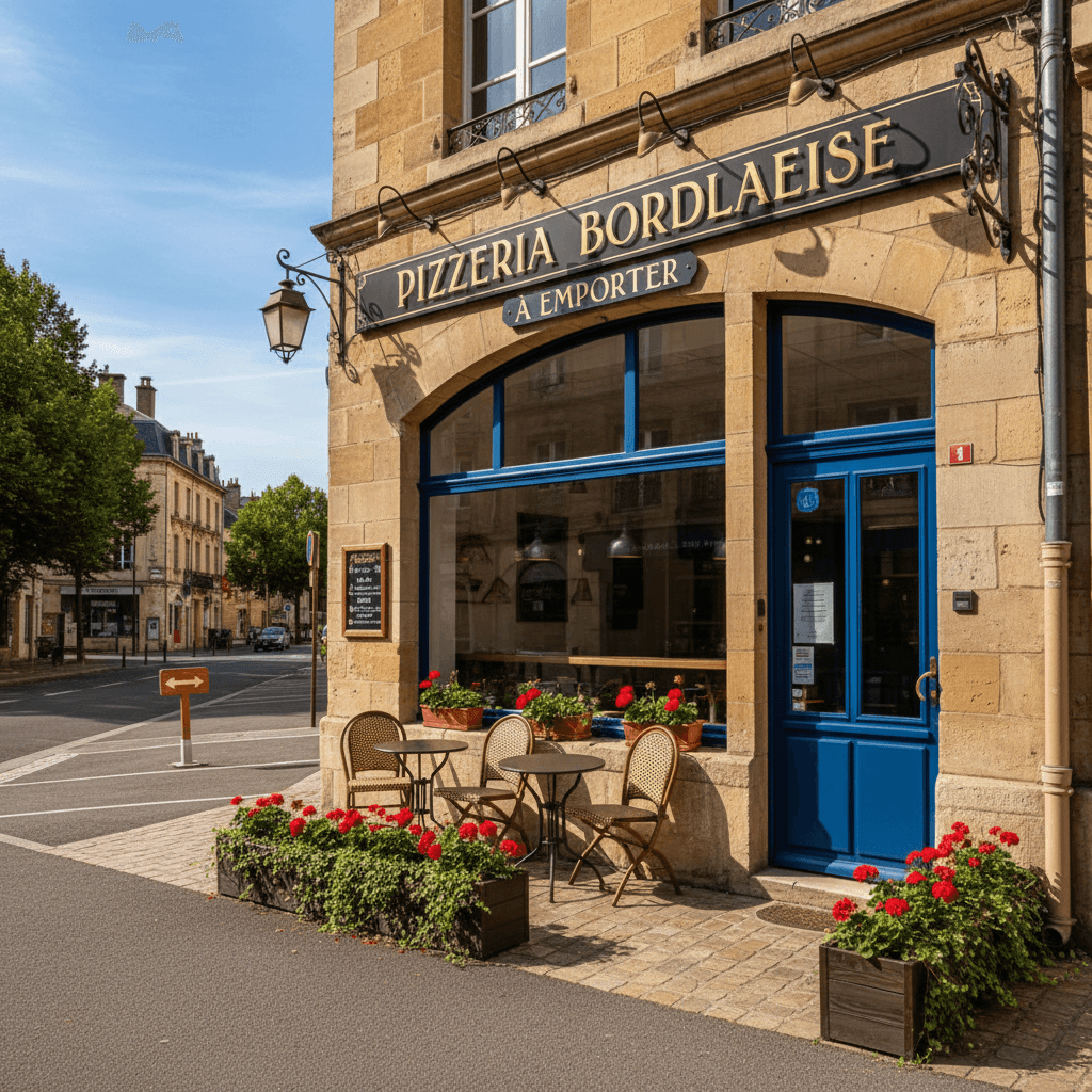 Fast-food 35m² à Bordeaux : parking