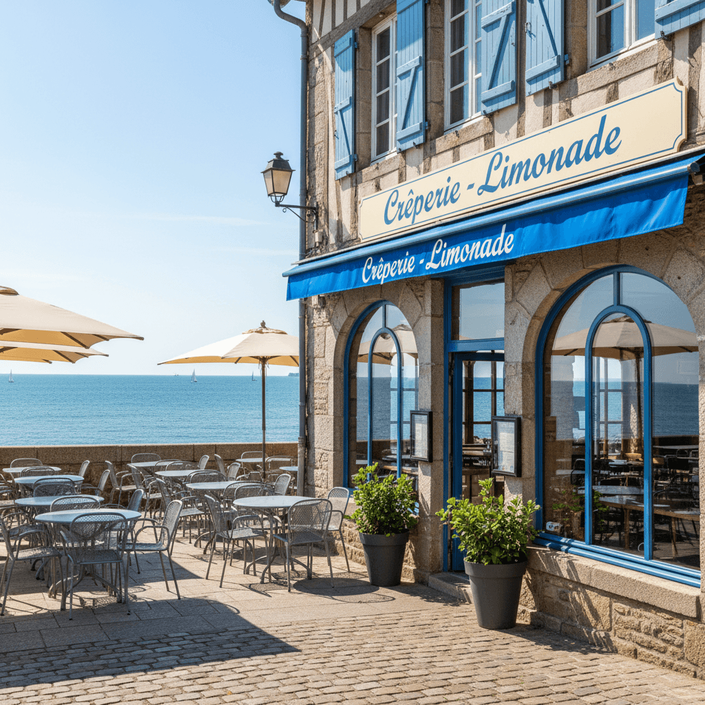 Restaurant à Vannes : terrasse - licence IV - Image 1