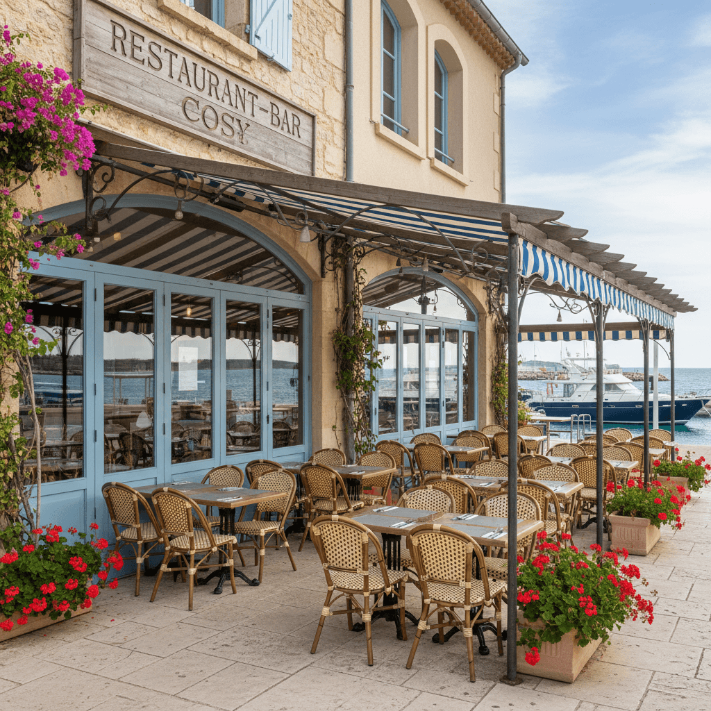 Restaurant à Perpignan : terrasse - licence IV - Image 1