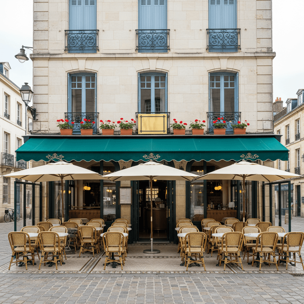 Bar-brasserie à Vannes : terrasse - licence IV - Image 1