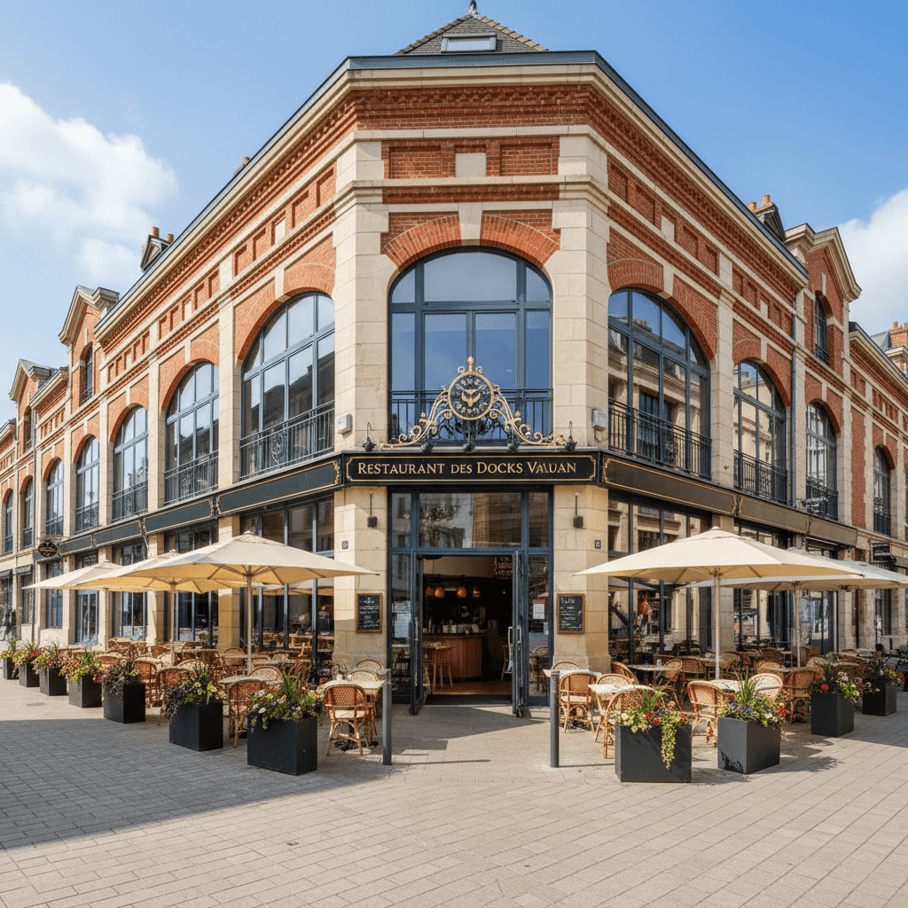 Restaurant 852m² à Le Havre : terrasse - licence IV