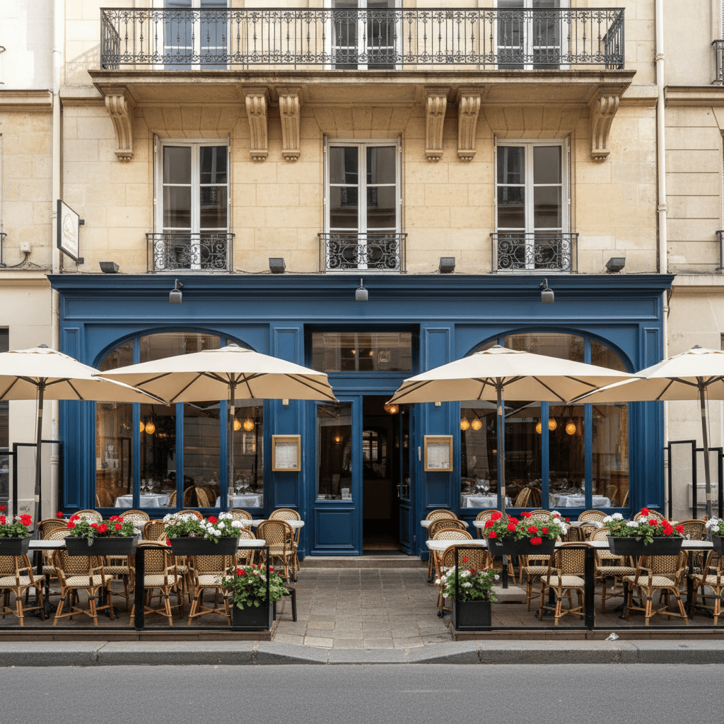 Restaurant 75 couverts à Sceaux : terrasse - Image 1