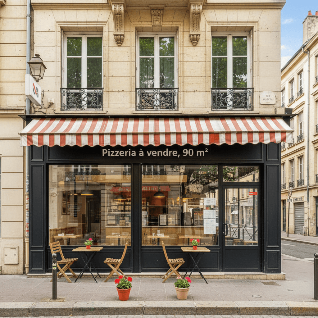 Fast-food 90m² à Lyon : terrasse - licence IV - Image 1