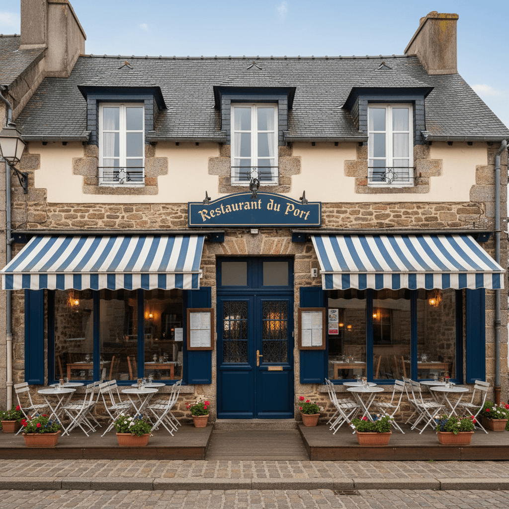 Restaurant 150m² à Vannes : terrasse - licence IV - Image 1