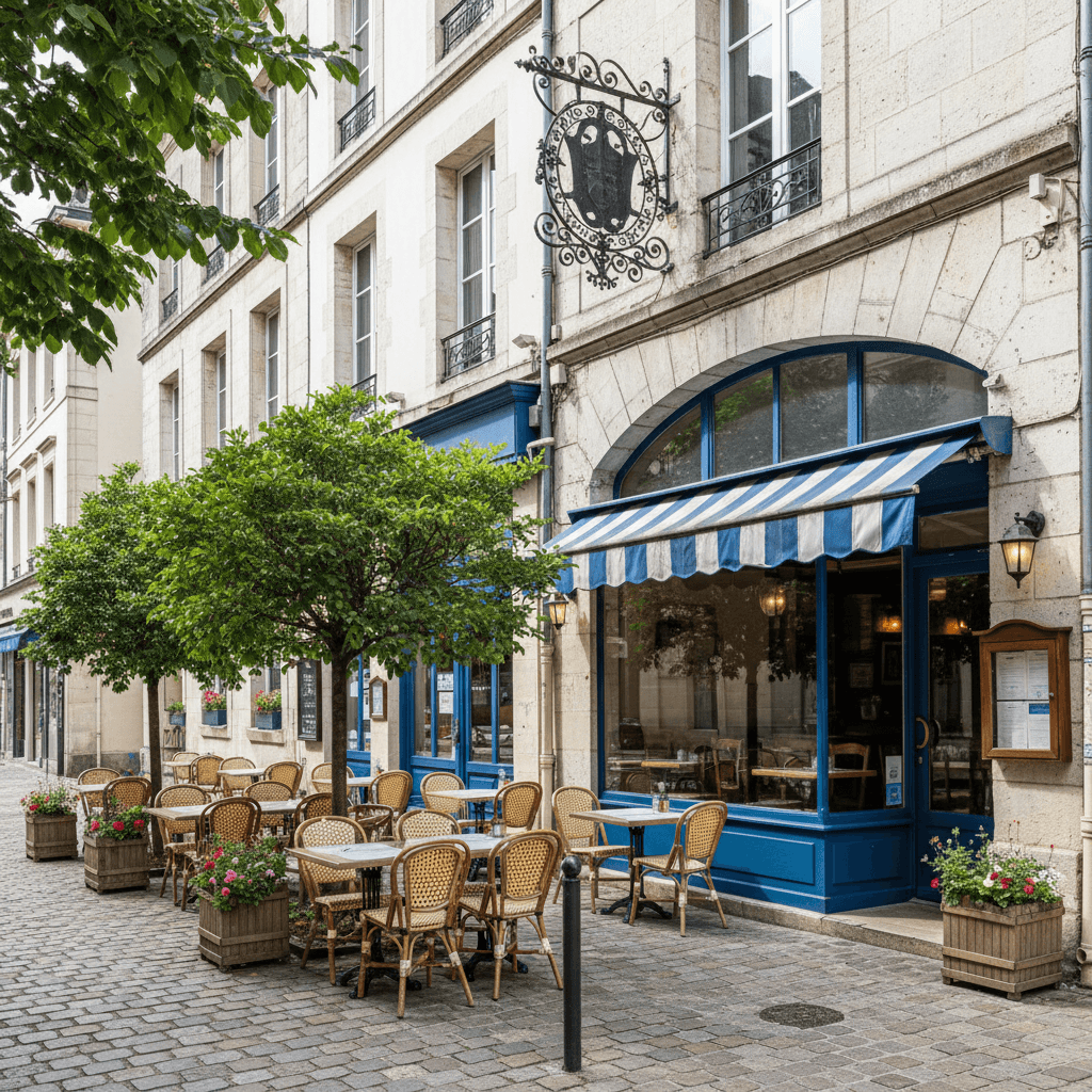 Restaurant 400m² à Nantes : terrasse - licence IV - Image 1