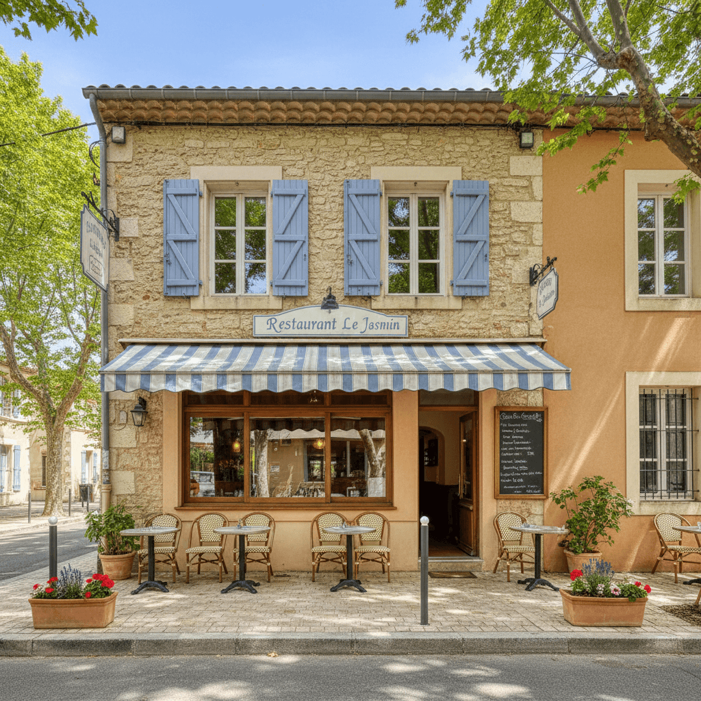 Restaurant 55m² à Bouc-Bel-Air : terrasse - licence IV