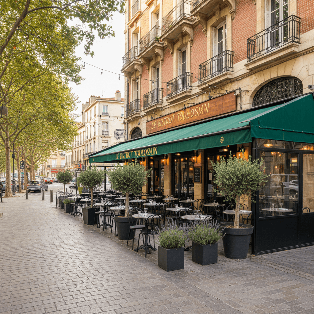 Restaurant 500m² à Toulouse : terrasse - licence IV - Image 1