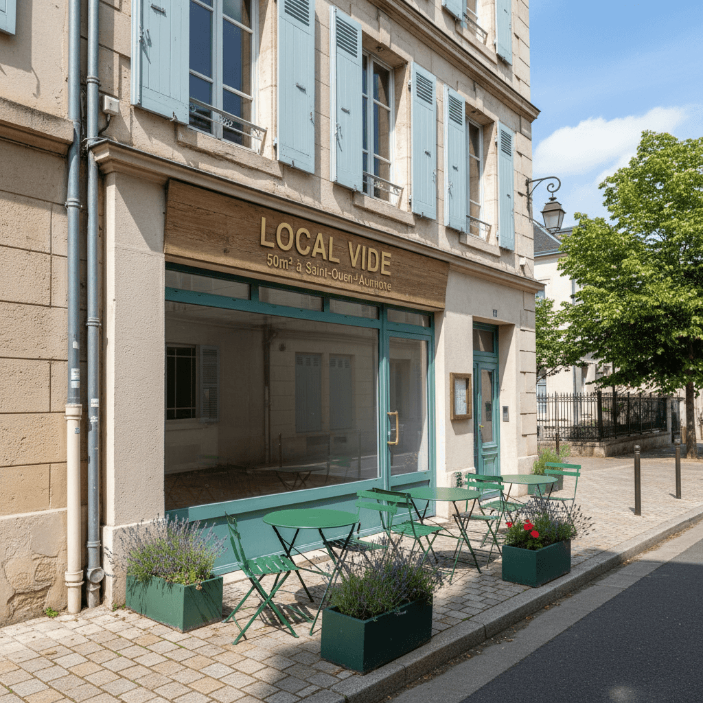 Murs et fonds 50m² à Saint-Ouen-l'Aumône - Image 1