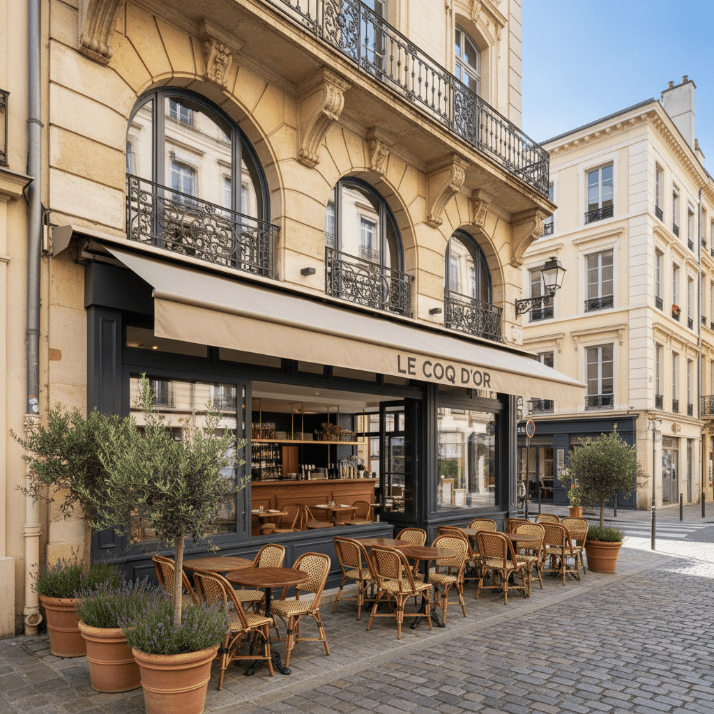 Restaurant 75m² à Lyon : extraction - cuisine équipée