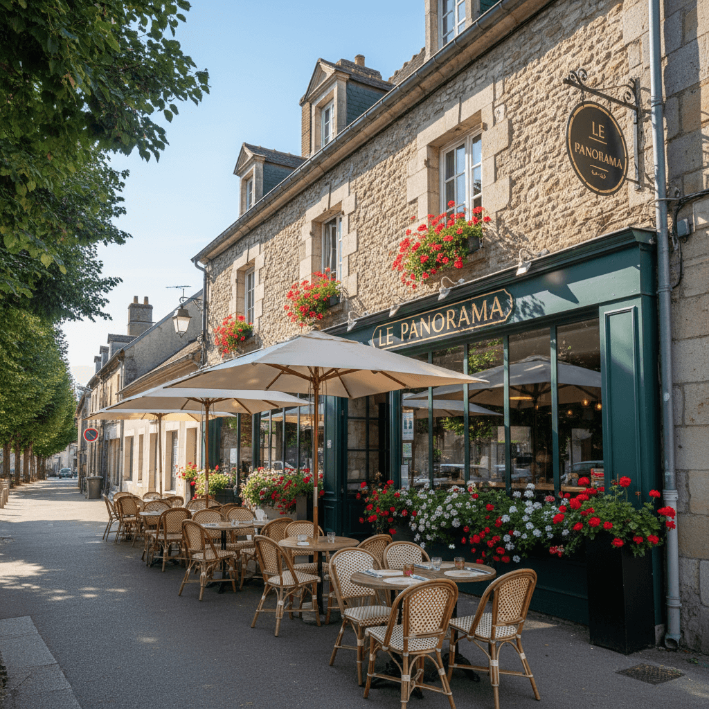 Restaurant 275m² à Saint-Satur : terrasse - licence IV - Image 1