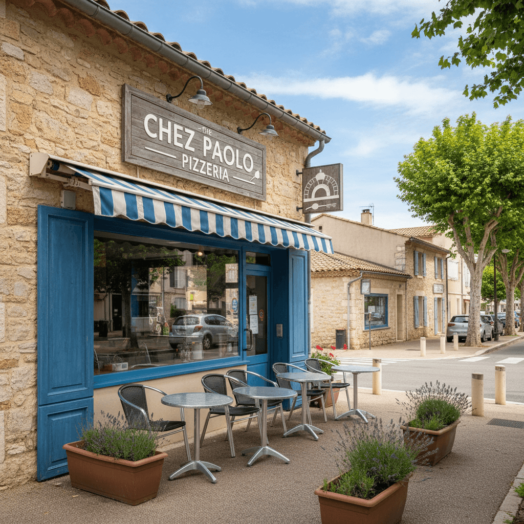 Fast-food à Six-Fours-Les-Plages : terrasse - extraction - Image 1