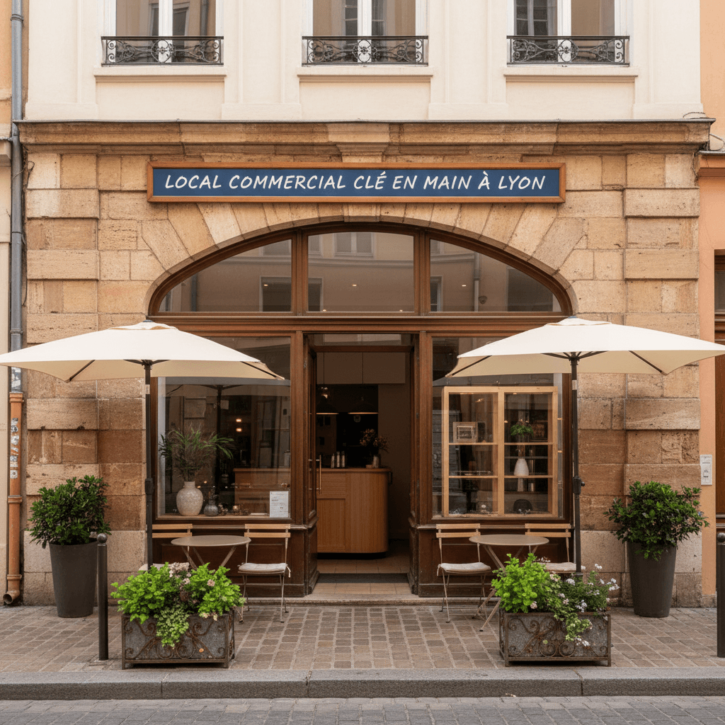 Local commercial clé en main à Lyon