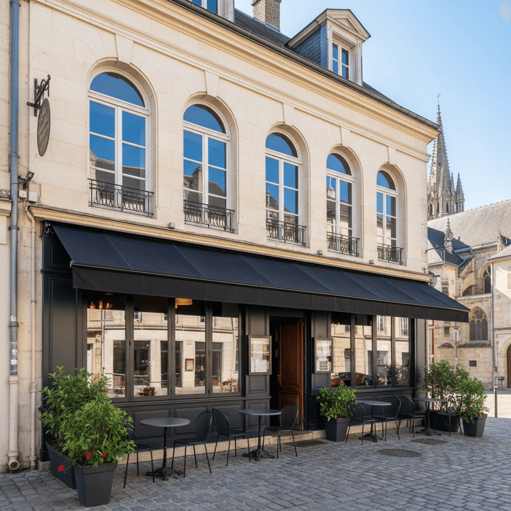 Restaurant à Sens : terrasse - licence IV - Image 1