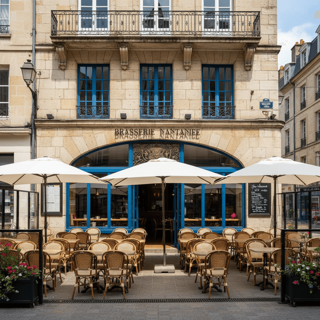 Bar-brasserie 192m² à Nantes : terrasse - licence IV - Image 1