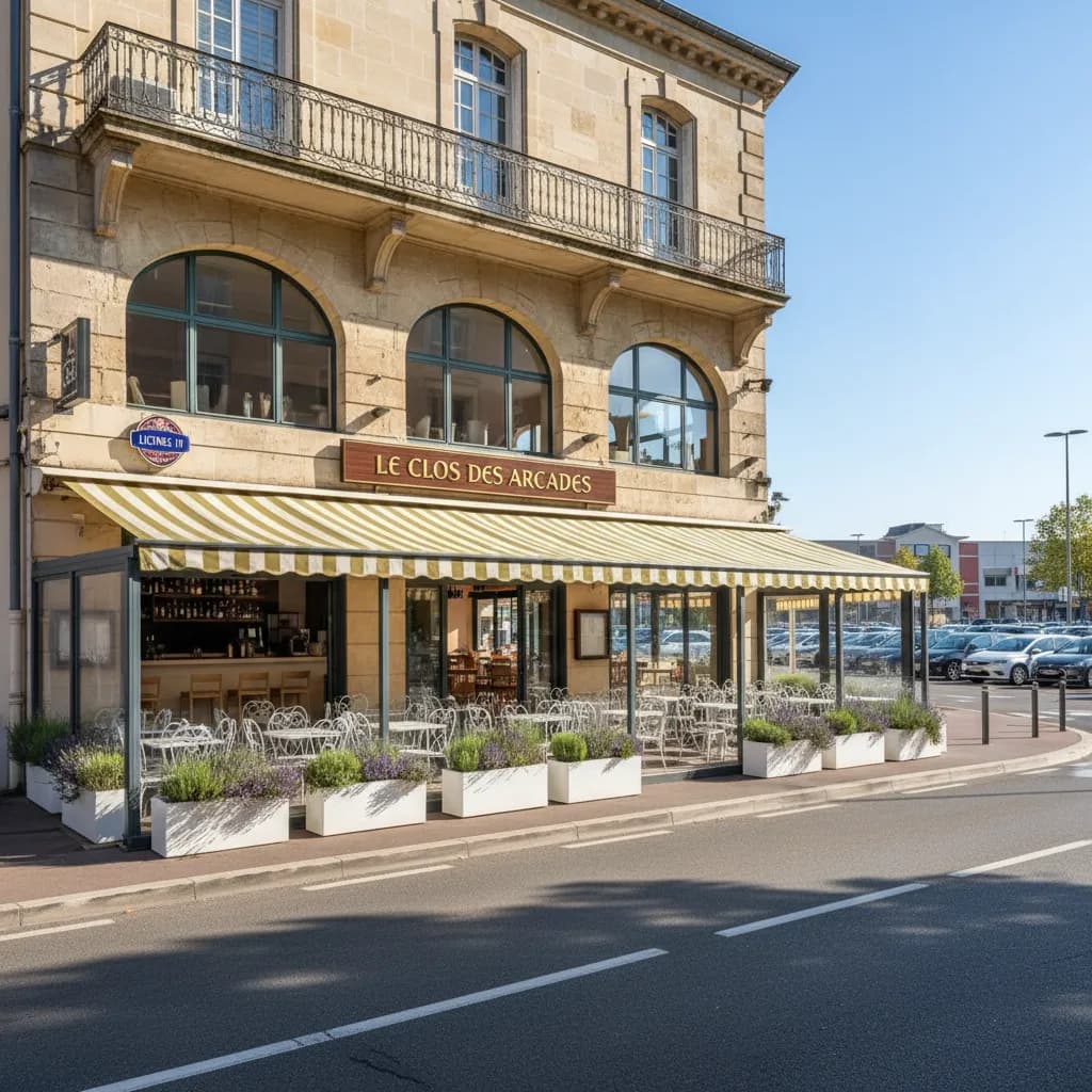 Restaurant à Montpellier : terrasse - licence IV - Image 1