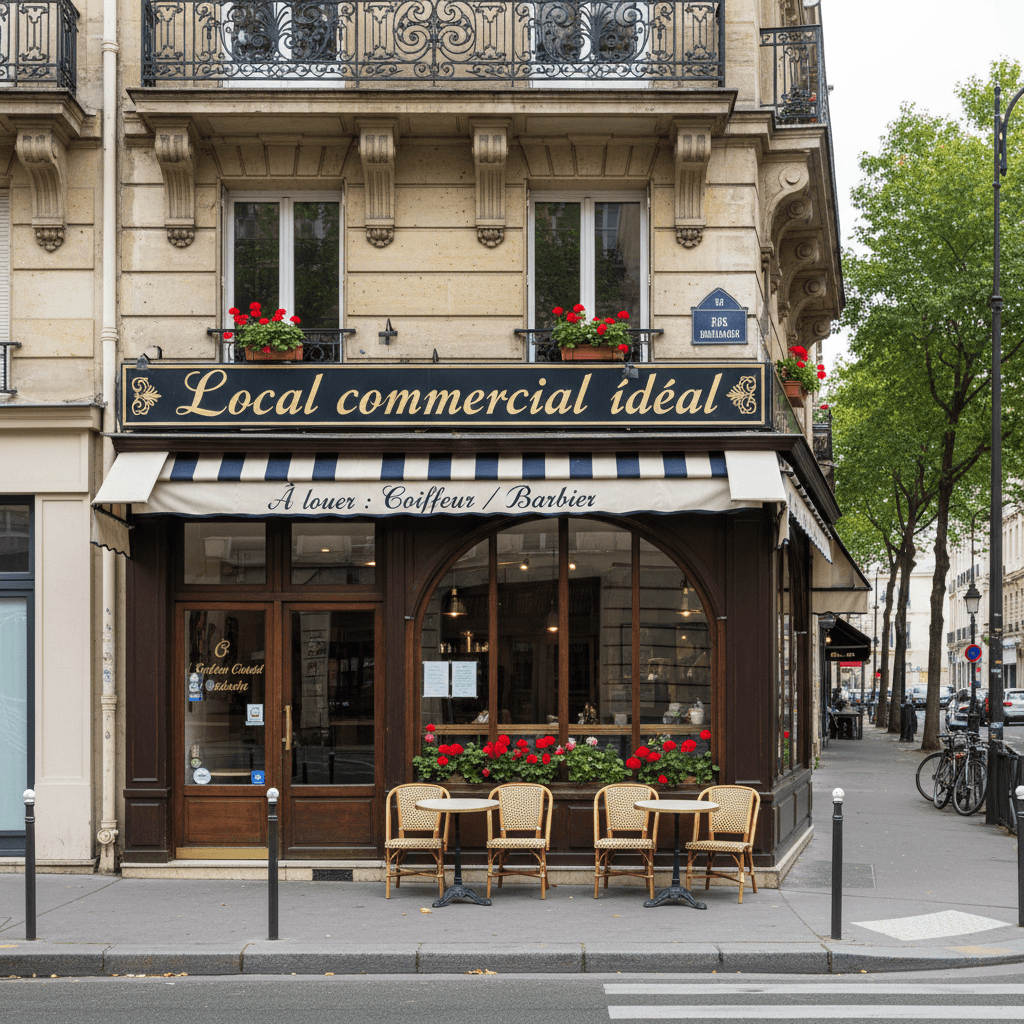 Local commercial idéal pour coiffeur à Paris - Image 1