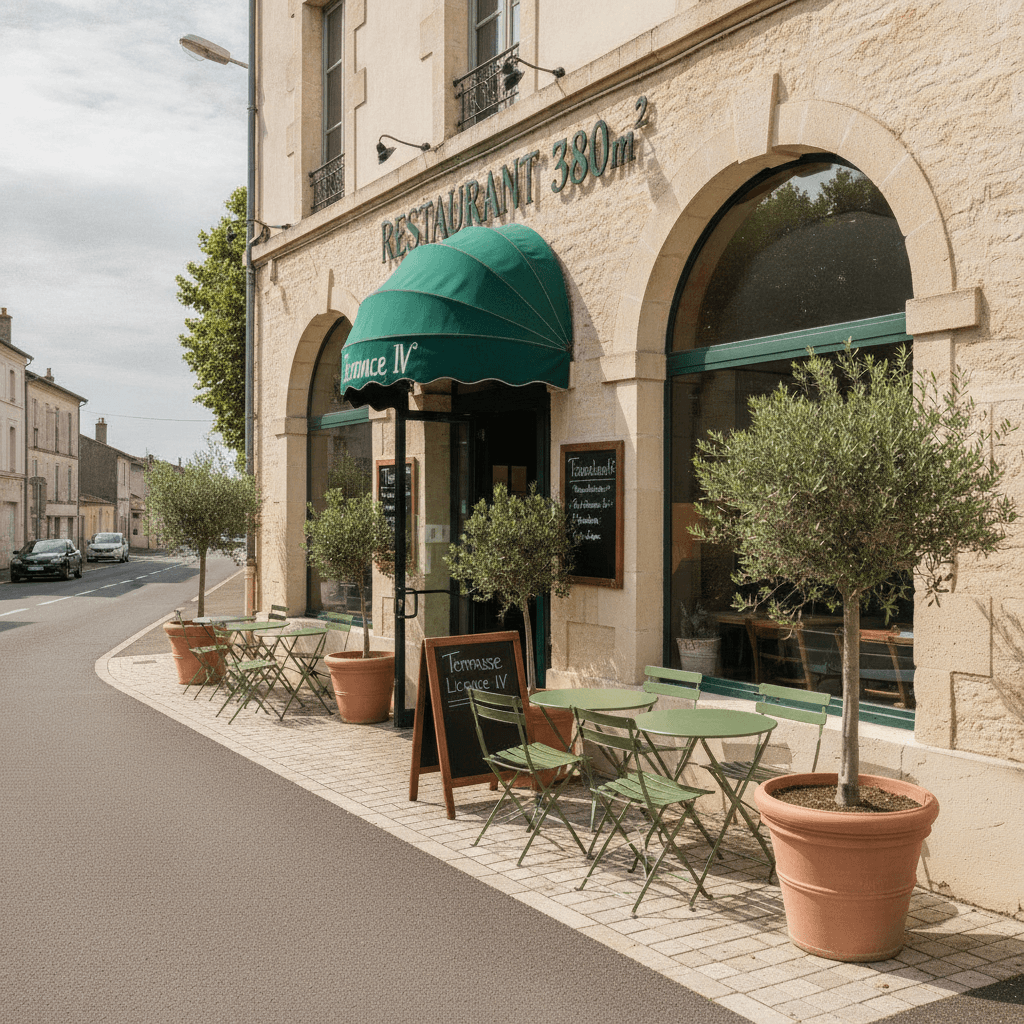 Restaurant 380m² à Labarthe-Sur-Lèze : terrasse - licence IV - Image 1
