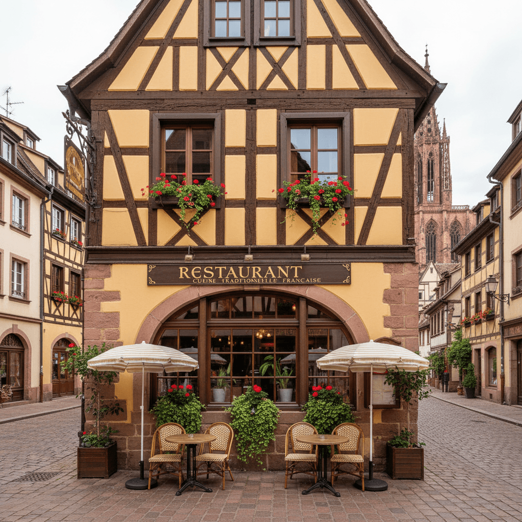 Restaurant 80m² à Strasbourg : extraction