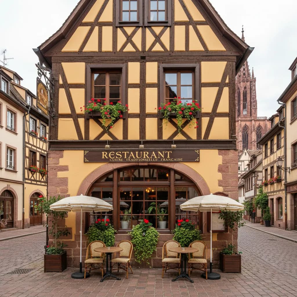 Restaurant 80m² à Strasbourg : extraction - Image 1