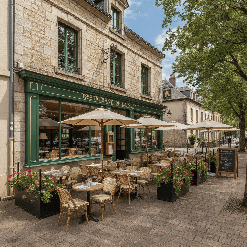 Restaurant 100m² à Sarrebourg : terrasse - licence IV - Image 1