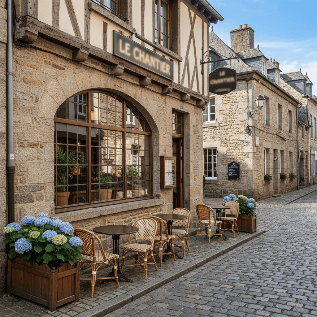 Restaurant 210m² à Vannes : terrasse - licence IV - Image 1
