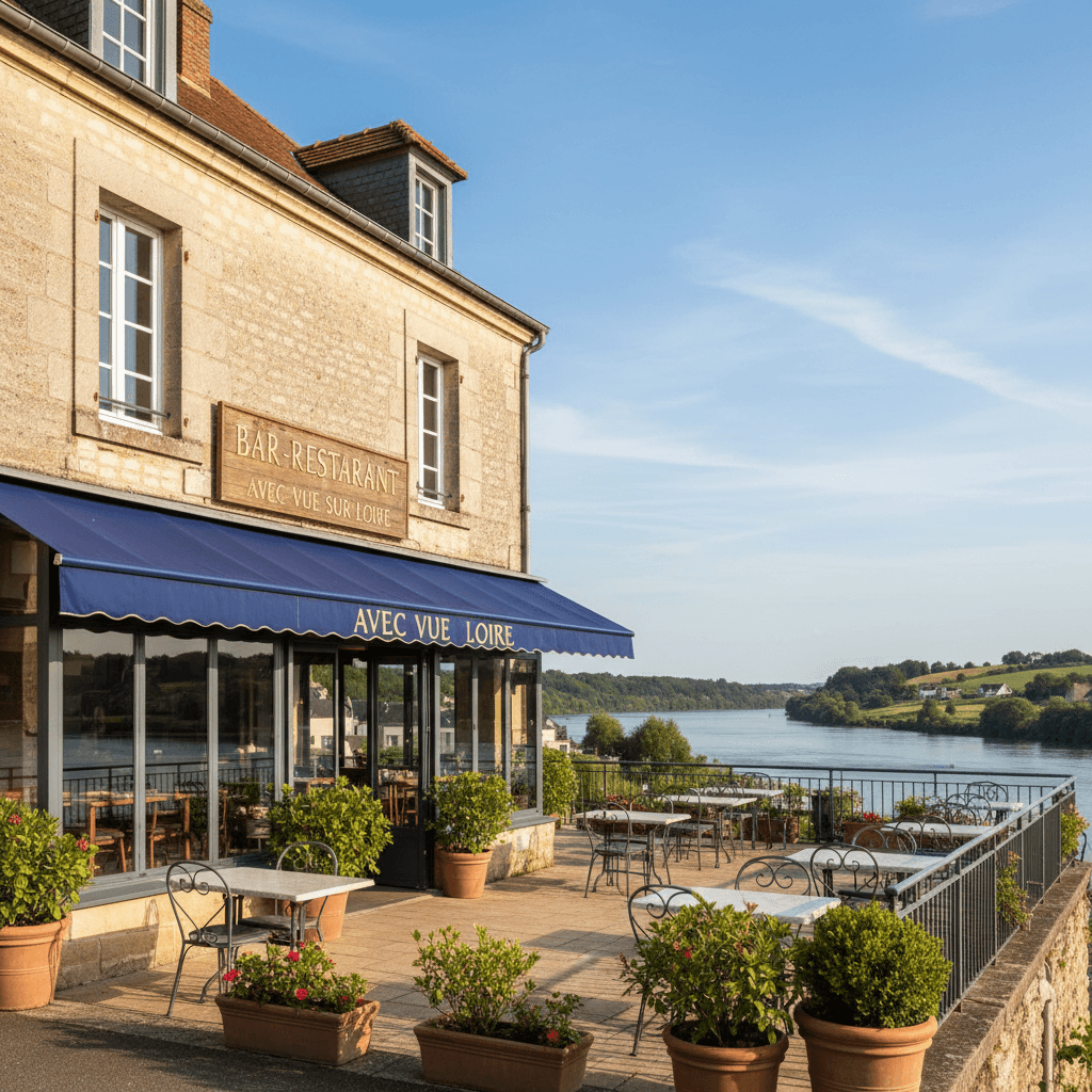 Restaurant 260m² à Ancenis-Saint-Géréon : terrasse - licence IV - Image 1