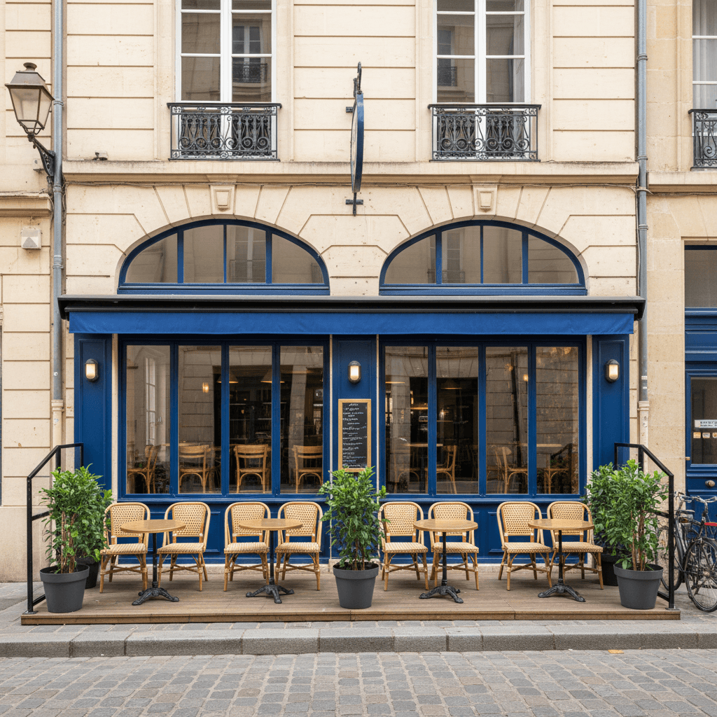 Bar-brasserie 200m² à Nantes : terrasse - licence IV - Image 1