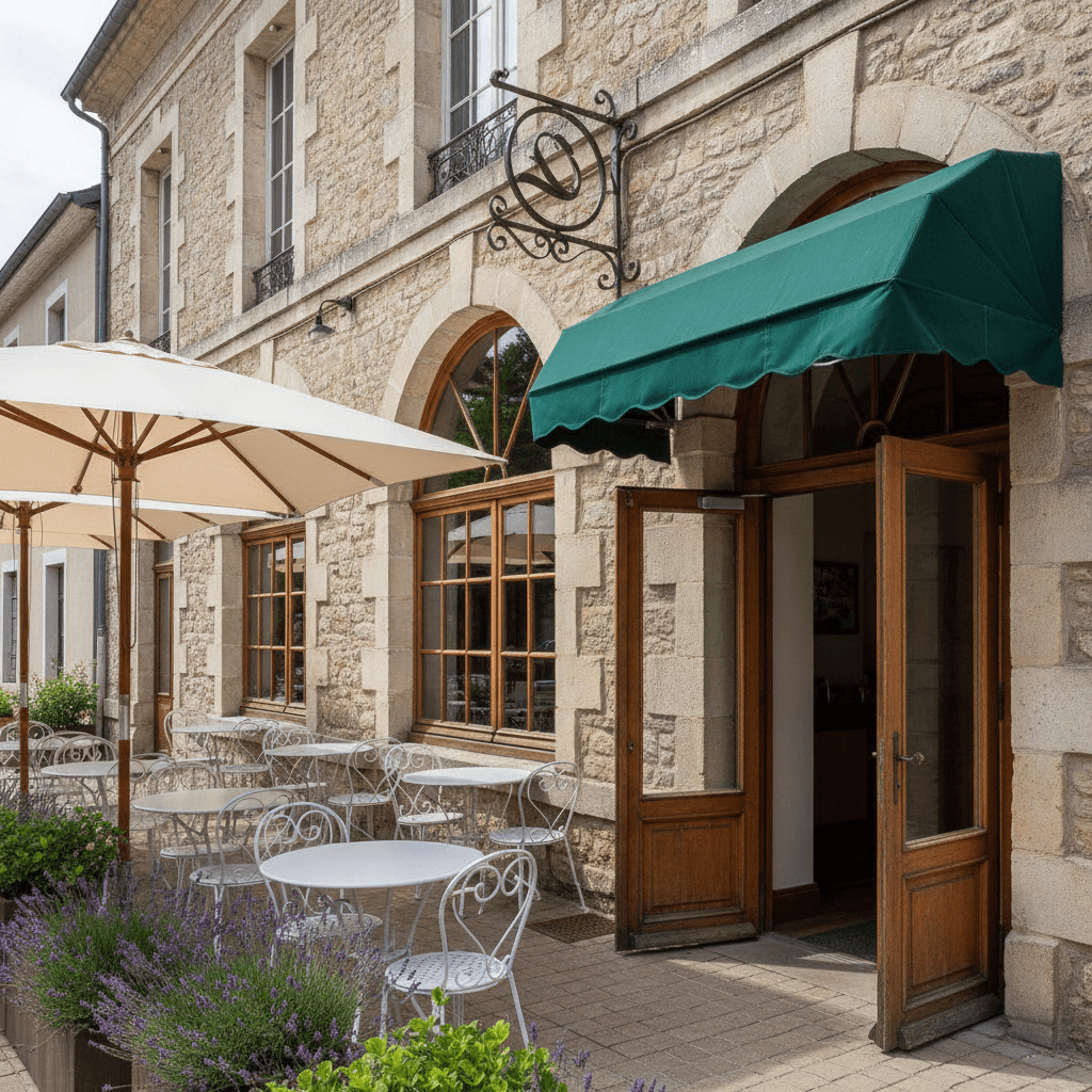 Restaurant 120m² à Saint-Georges-D'Espéranche : terrasse - licence IV - Image 1