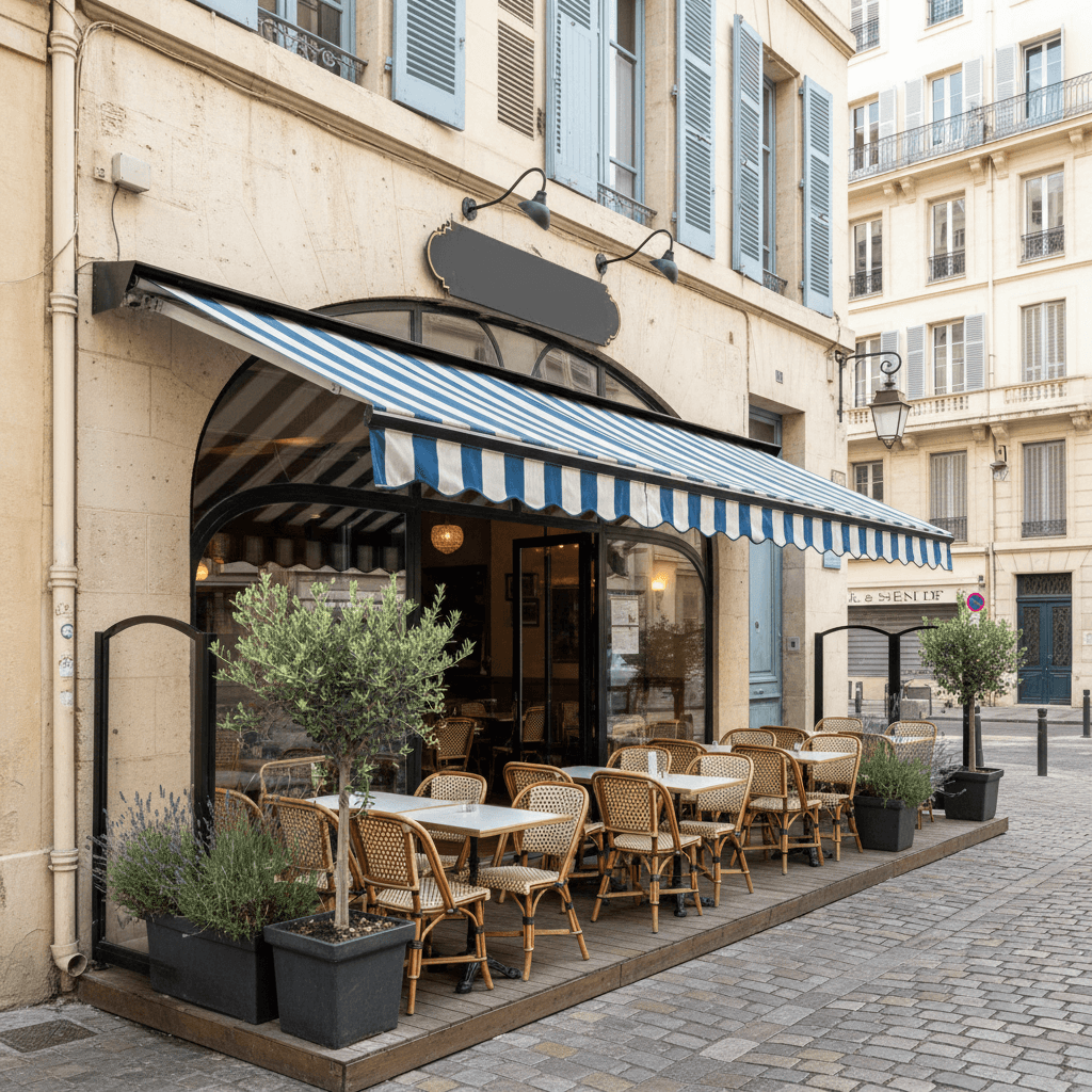 Restaurant 58m² à Marseille : terrasse - licence IV - Image 1