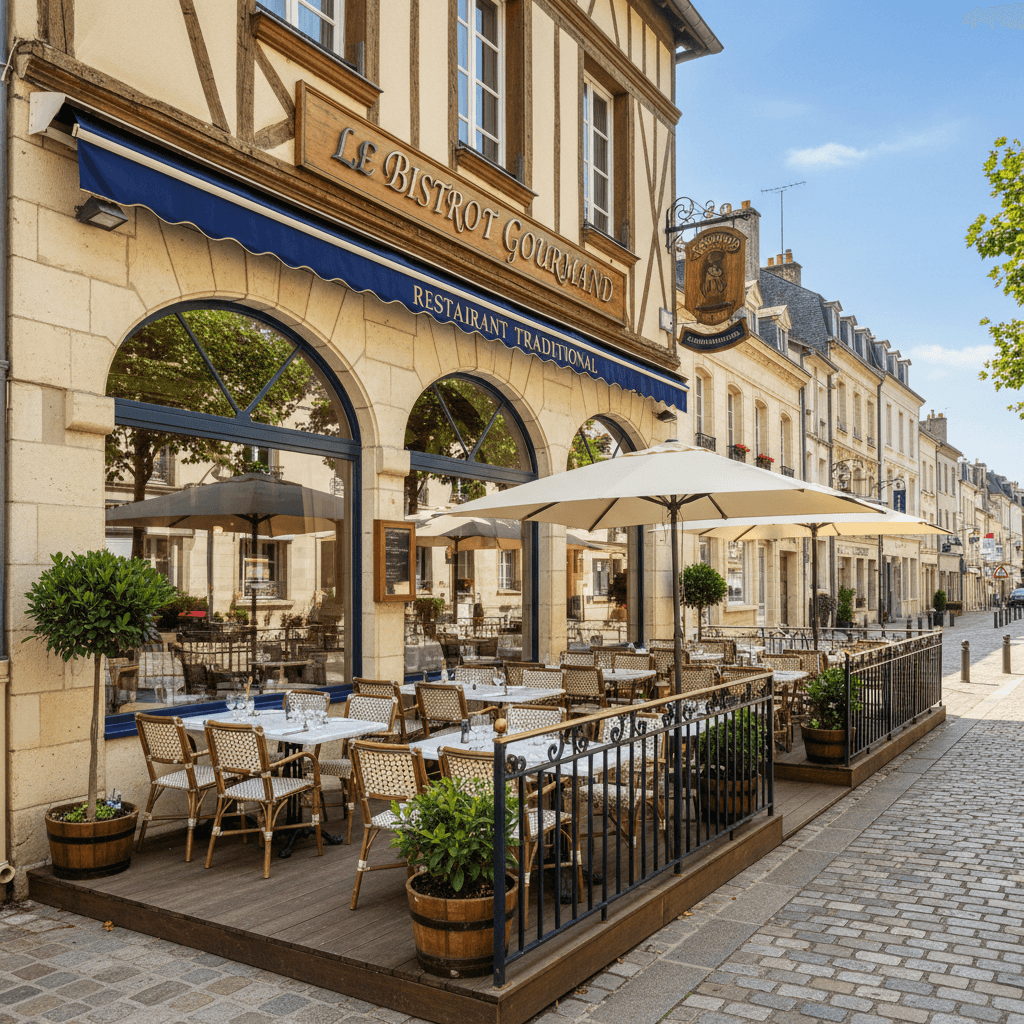 Restaurant 450m² à Caen : terrasse - licence IV - Image 1