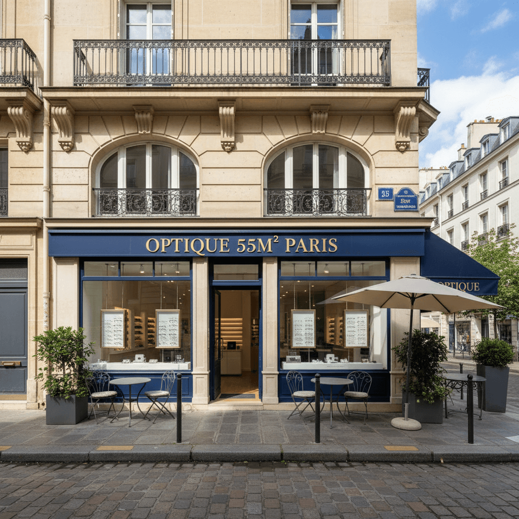 Optique 55m² à Paris