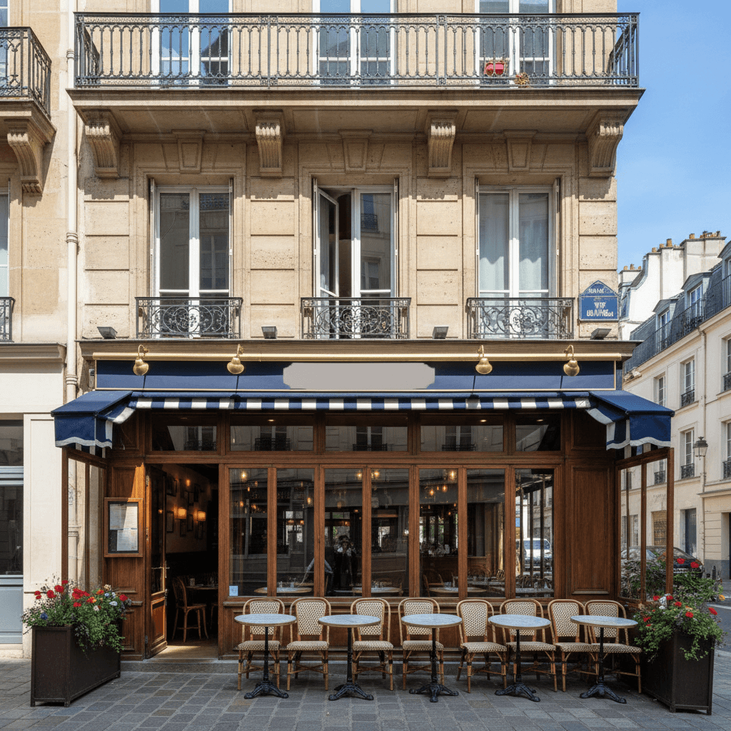 Restaurant 82m² à Paris : extraction