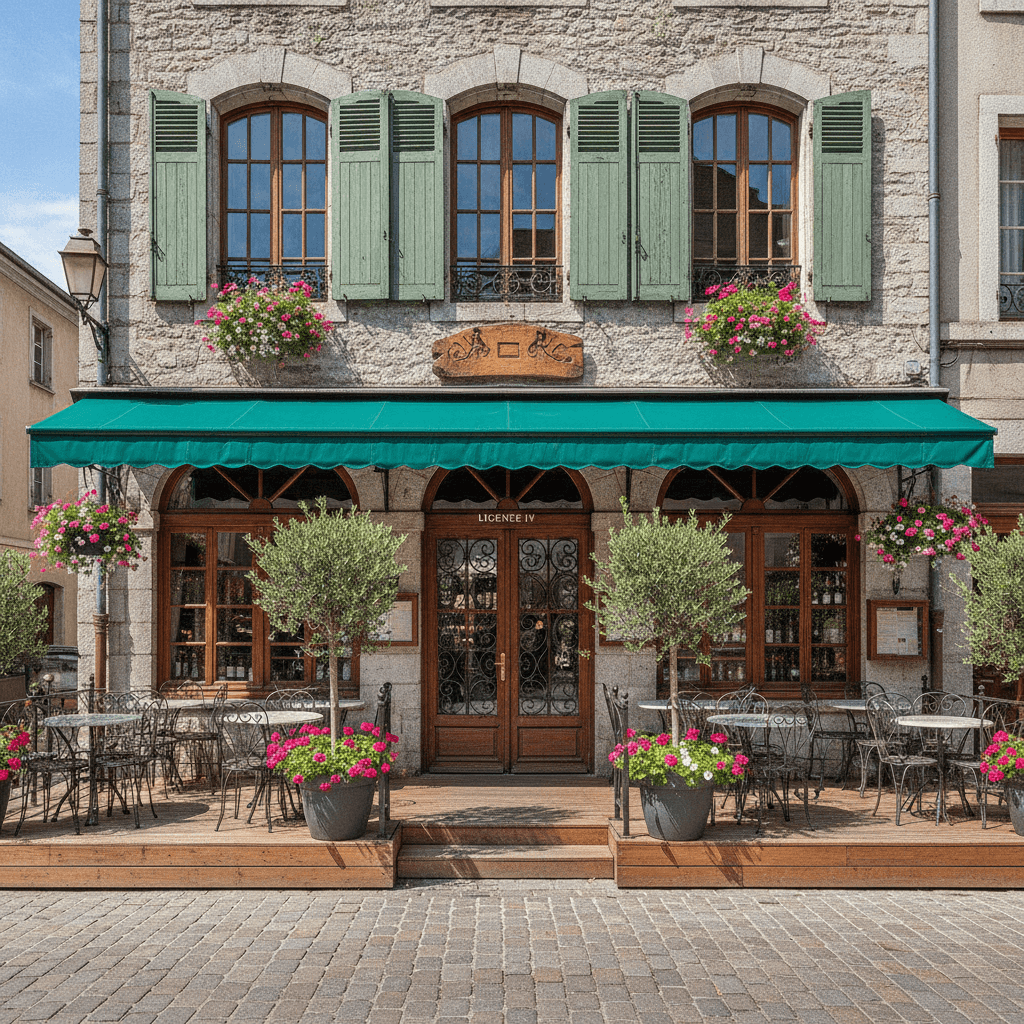Restaurant à Annecy : terrasse - licence IV - Image 1