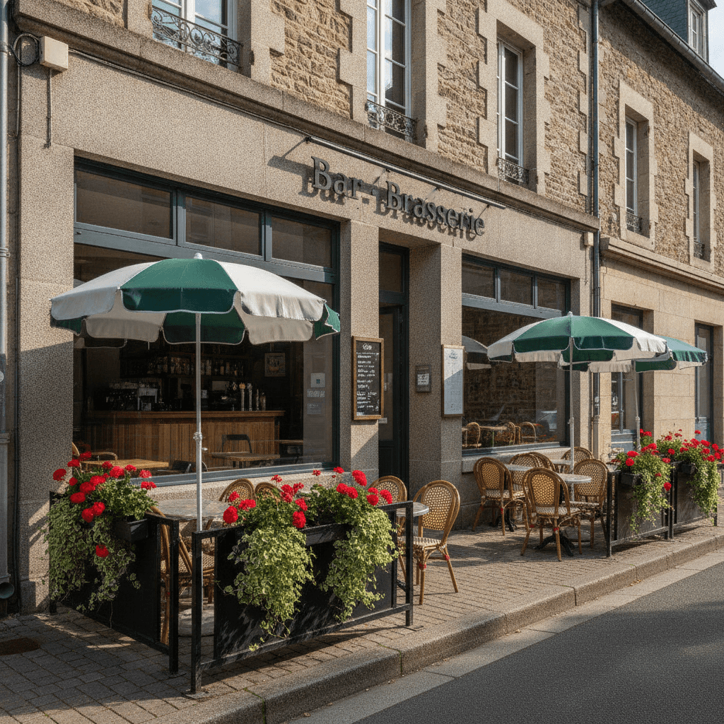Bar-brasserie 235m² à Contrexéville : terrasse - licence IV - Image 1