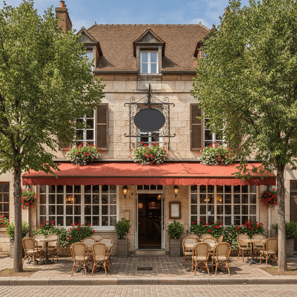 Restaurant 56m² à Avallon : terrasse - licence IV - Image 1
