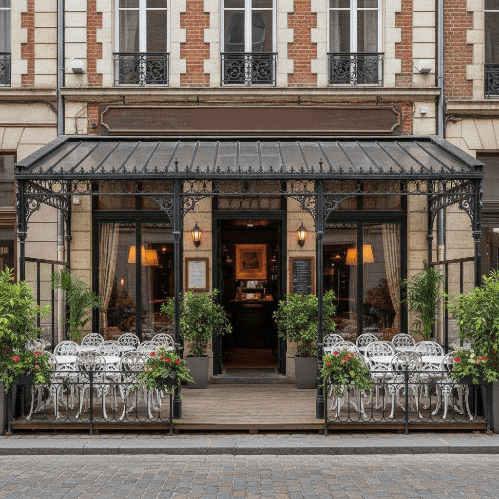 Restaurant à Lille : terrasse - licence IV
