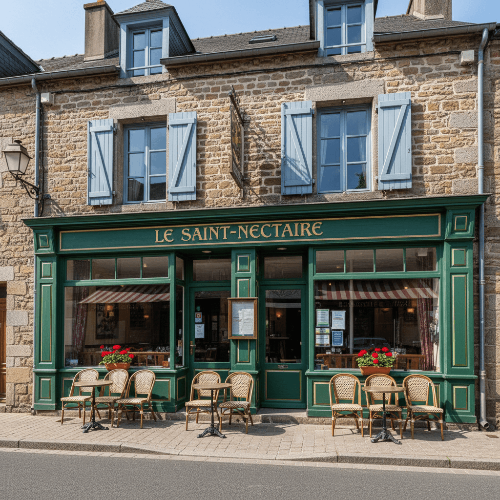 Restaurant 250m² à Saint-Nectaire : terrasse - licence IV - Image 1