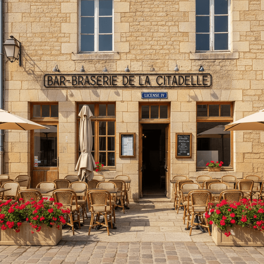 Bar-brasserie 130m² à Royan : terrasse - licence IV - Image 1