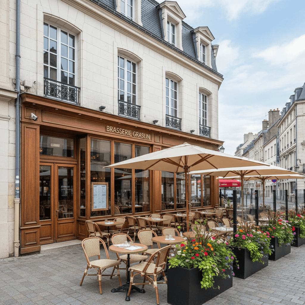 Restaurant 120m² à Nantes : terrasse - licence IV - Image 1
